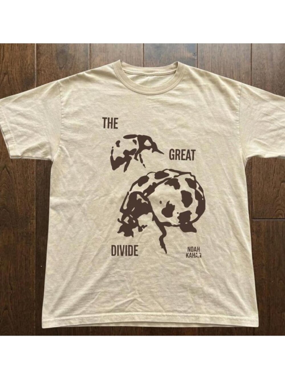 Sand Noah Kahan The Great Divide graphic reprinted T-shirt